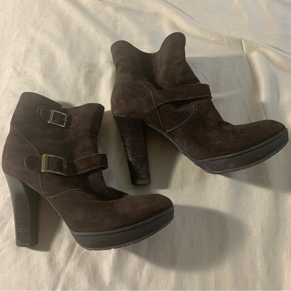 Mario Bruni Studio brown suede boots - Picture 3 of 11